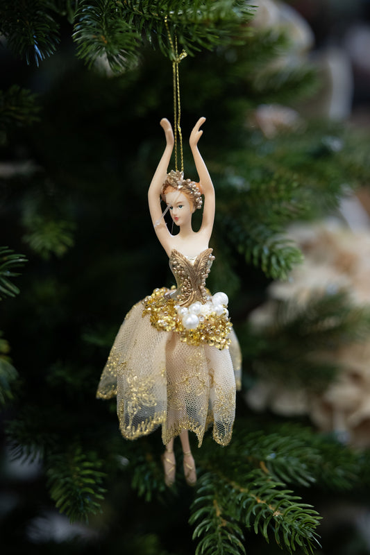 Nydelig ballerina julepynt